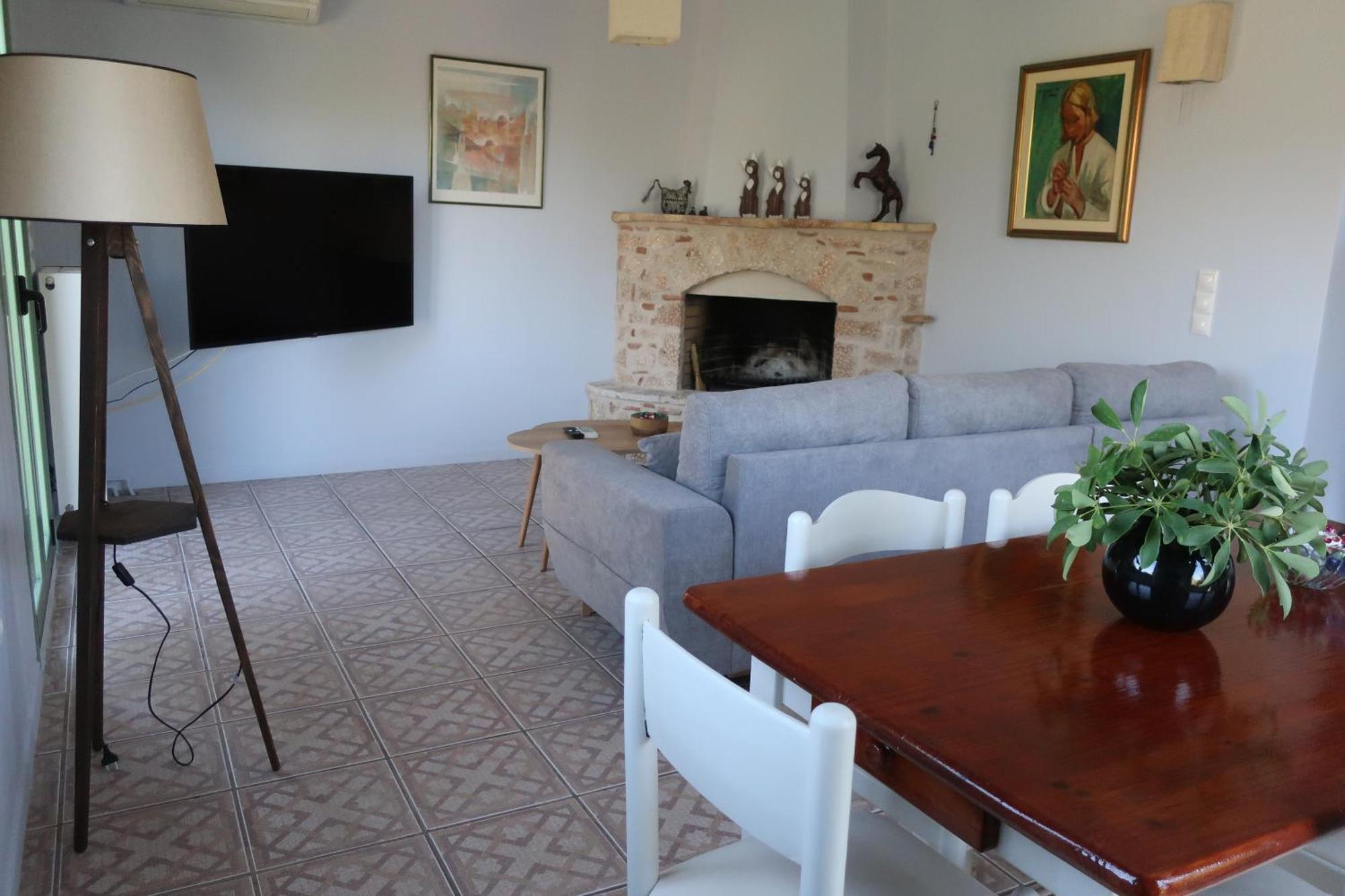 Вилла Eleni'S House Asopos Экстерьер фото